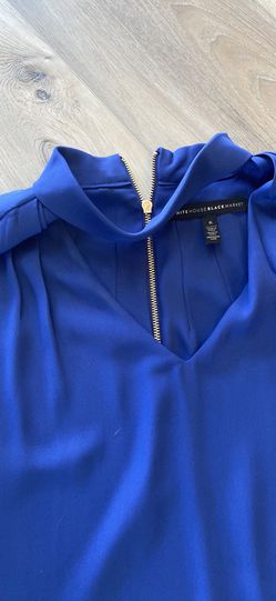 Women’s White House Black Market Blue Dress 