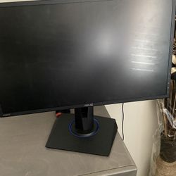 27” Asus Gaming Monitor 165htz