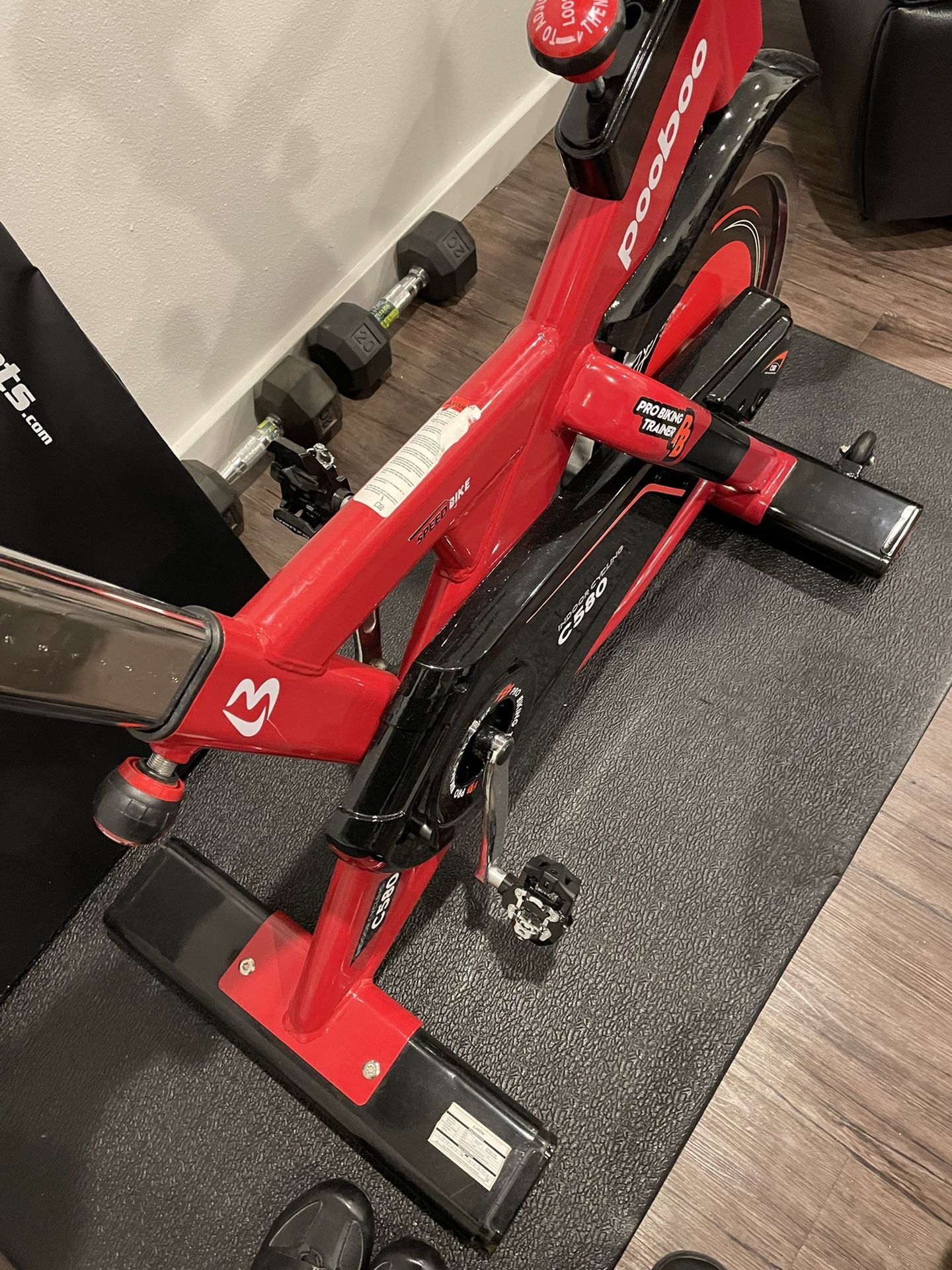 PooBoo C580 Spin Bike for Sale in Los Angeles CA OfferUp