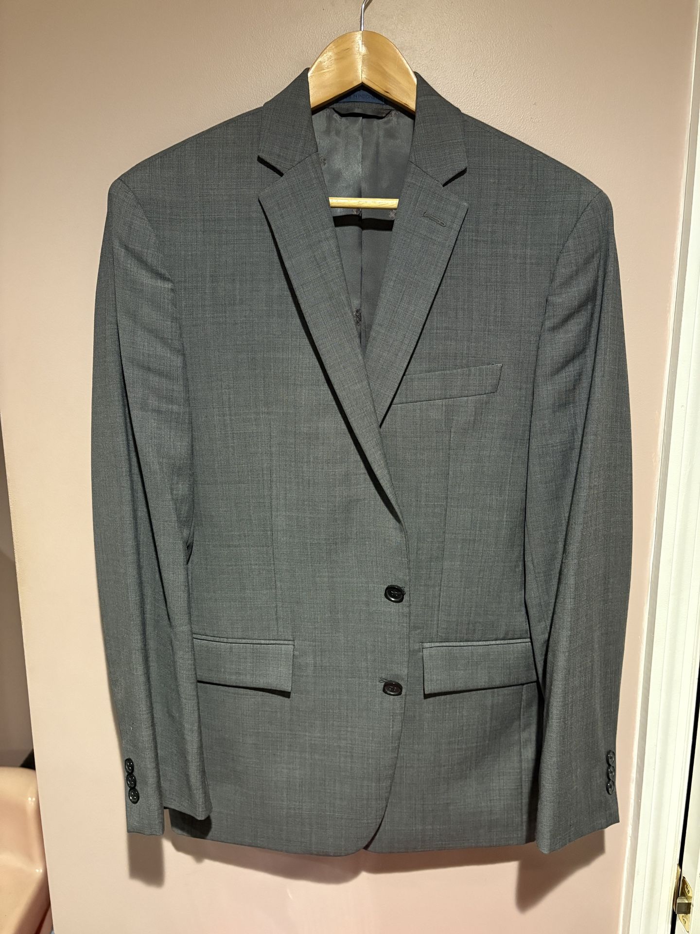 Grey Mens Suit (size 40) & Pants