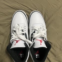 Never Worn Jordan 3 “white Cement”