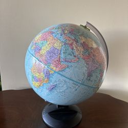 Raised Relief 15” Globe World Nation 