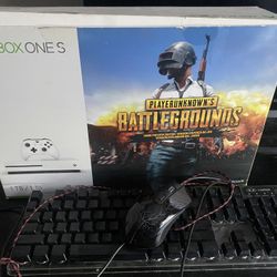 Xbox One S With Gaming Keyboard And Mouse