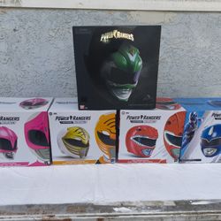 Power Rangers Full Sized Wearable Helmets Lightning And Legacy Collection Helmets