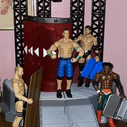 Wwe Toys With Entrance And Accessories 