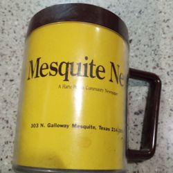 Mesquite News Antique Coffee Mug In Excellent Condition. $5.00 OBO 