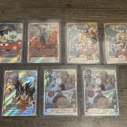 Dragon Ball Manga Booster 01,02 Alt Art Lot