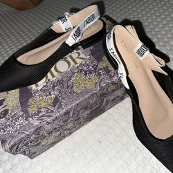 J'ADIOR slingback flat back