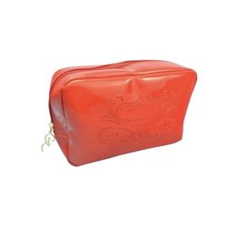 Christian LaCroix Rouge Red Vinyl Makeup Bag by AVON - Vintage New Sealed 