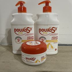 DuoxoS3 Antiseptic and Antifungal Medicated Shampoo and Pads
