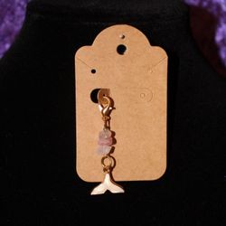 Mermaid tail zipper charm
