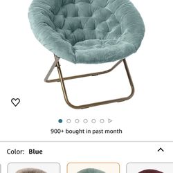 Cozy Chair/Faux Fur Saucer Chair 