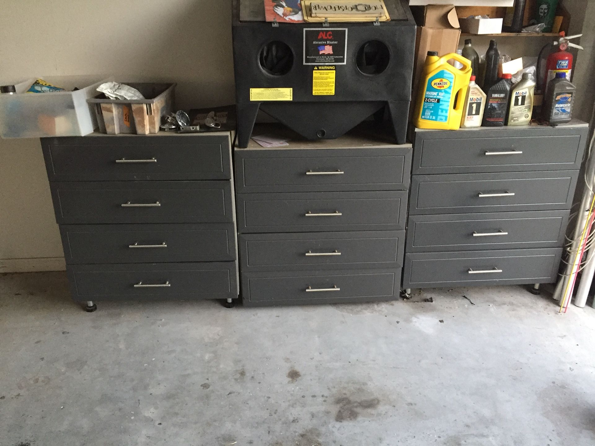 Shop cabinets