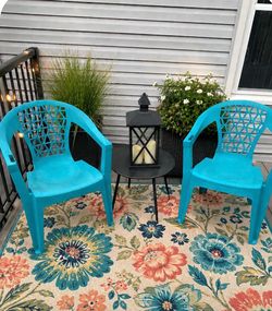 Outdoor Balcony/Patio Chair and Table Set