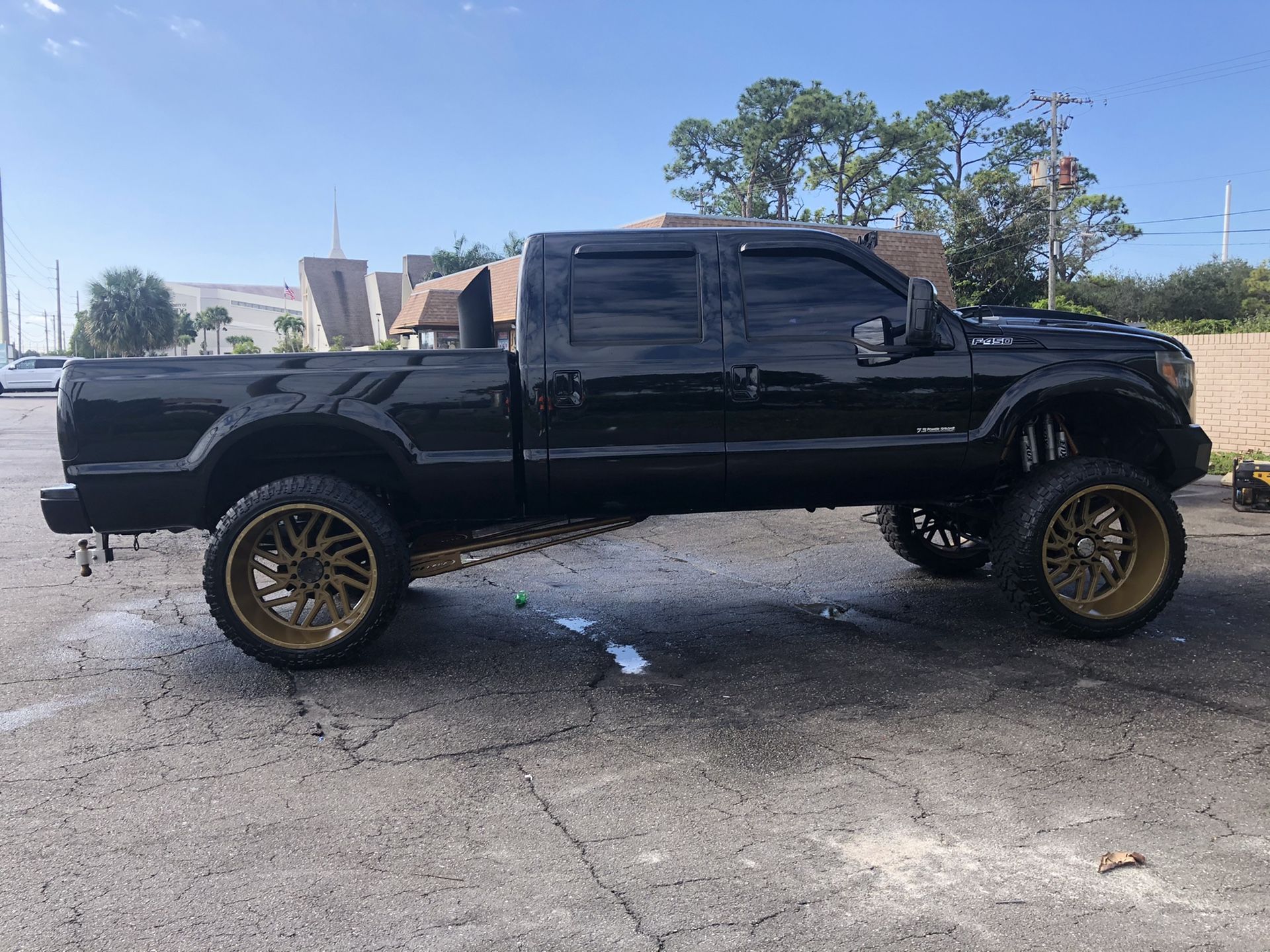 2001 F250 7.3 POWERSTROKE 26x16 TIS WHEELS ON 38s