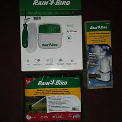 Brand New! Retails @$340+ Rain Bird Smart Sprinkler System Bundle W/Alexa 