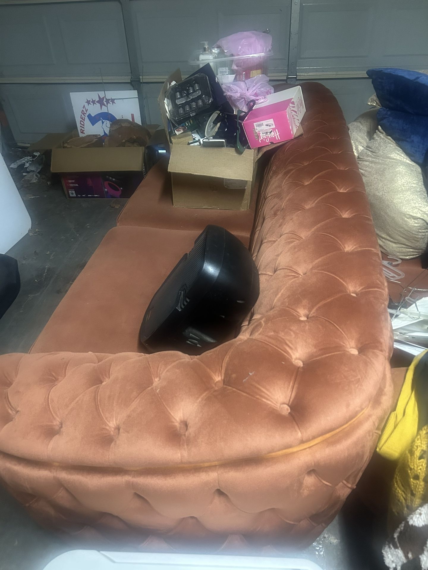 Orange Couch