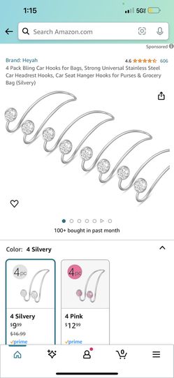 Bling car hangers 4 PACK