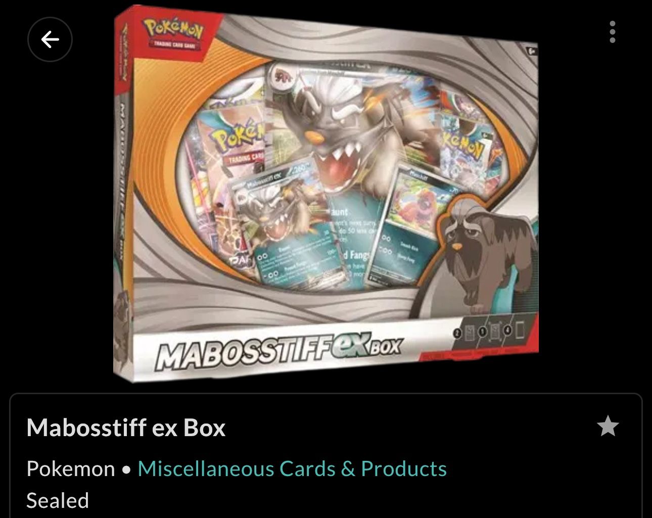 Mabostiff EX Box