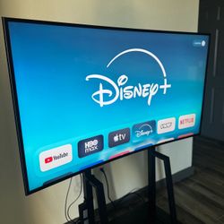 Samsung 55” CURVED TV