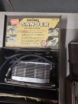 Vintage Dremel sander and polisher