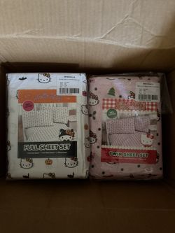 Hello Kitty Bed Sheets