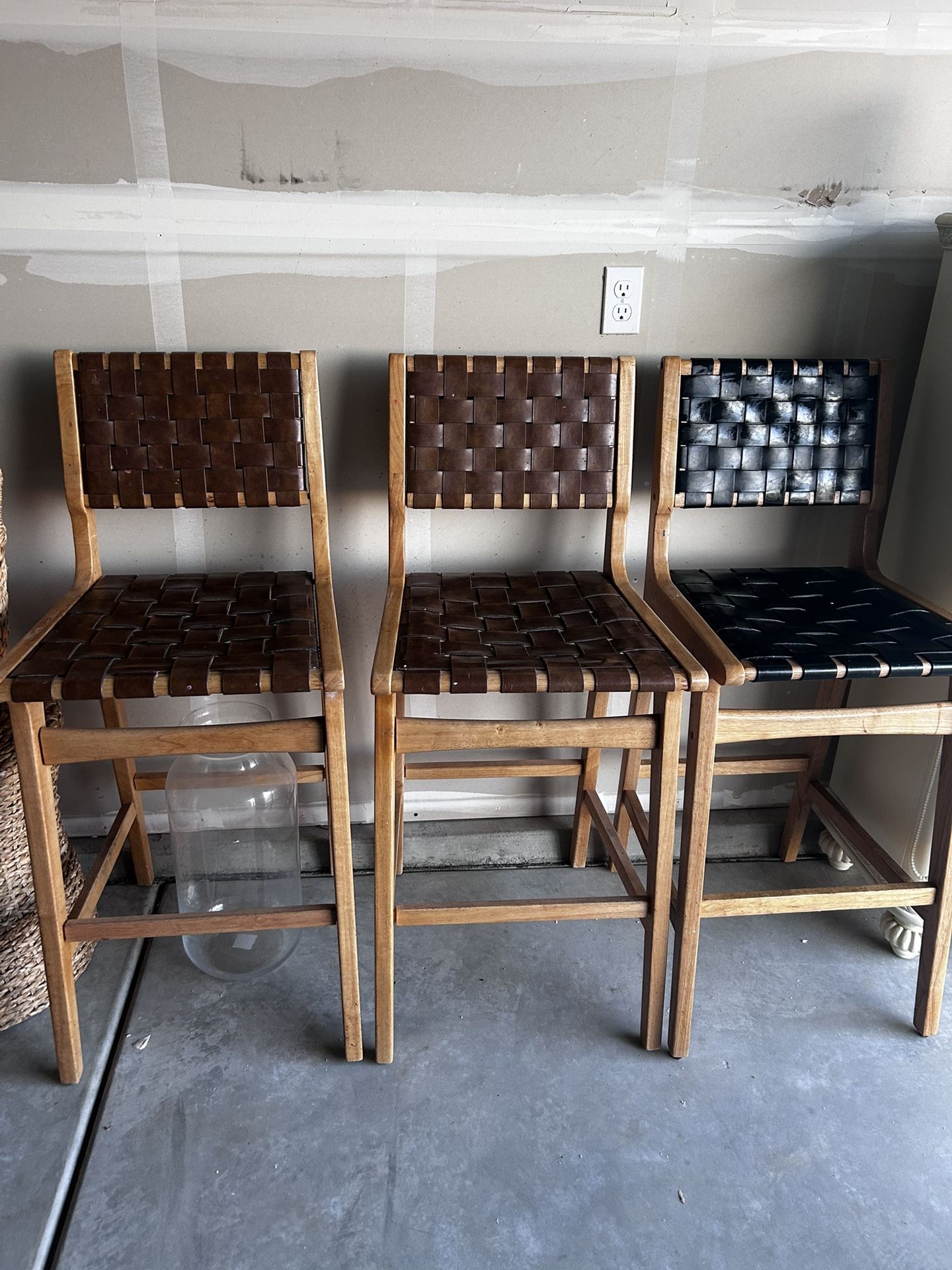 3 Bar Height Stools- $40
