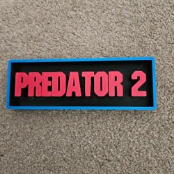 Predator 2 Collectors Movie  Business Display Logo Quality Sign 