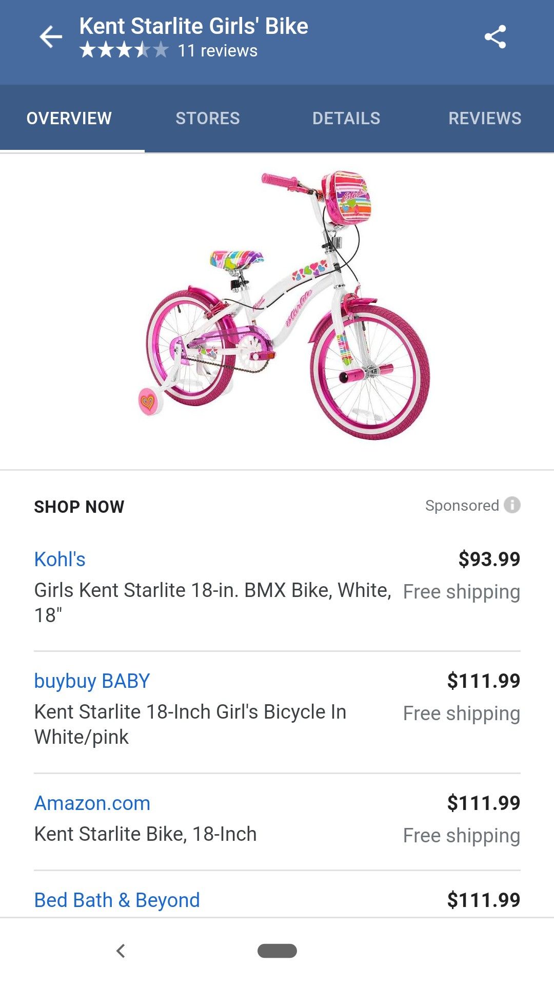 Kent starlite sale bike
