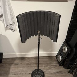 Mic Stand With reflection Filter 