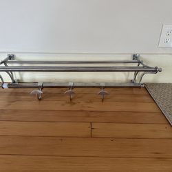 Towel holder/robe hook