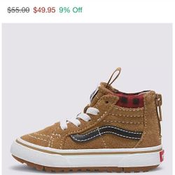 Toddler Vans Size 4.5