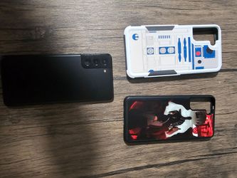 Fully unlocked Samsung galaxy s21 plus  with 2 extra covers