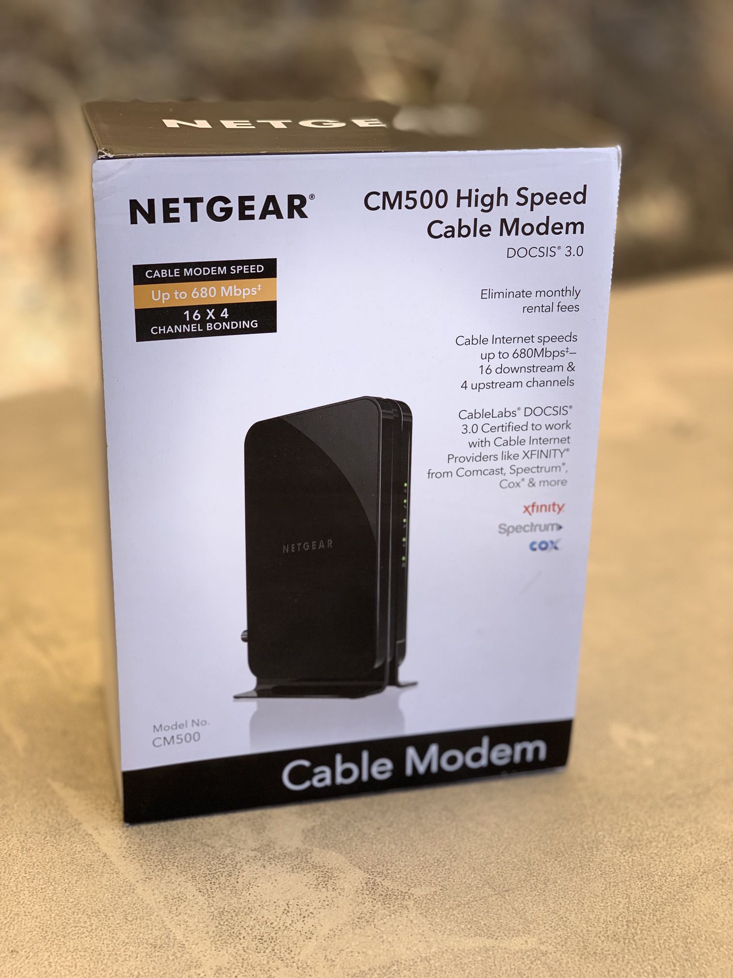 Netgear CM500 High Speed  Modem