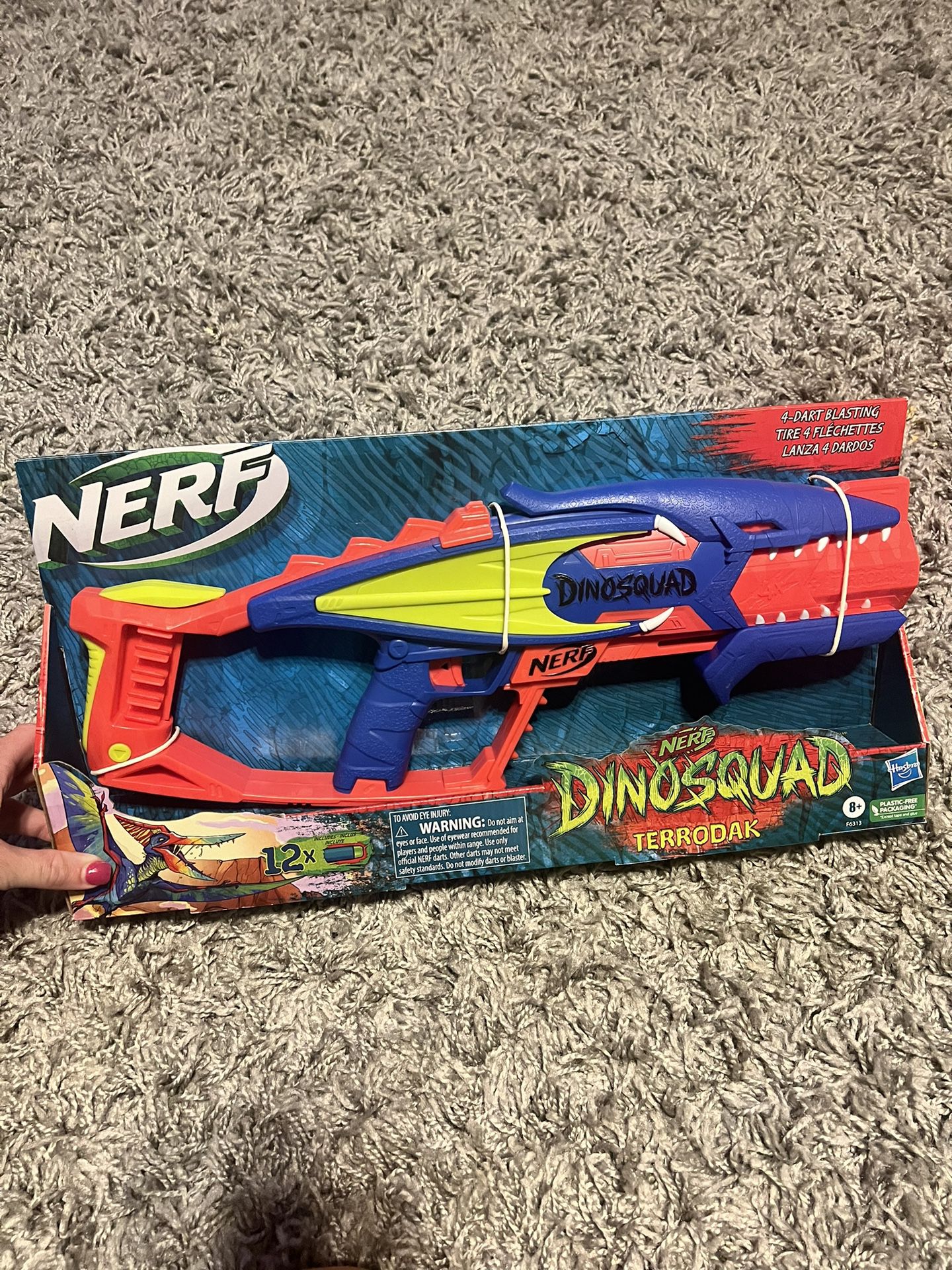 Dinosaur Nerf Blaster Toy Dart Gun
