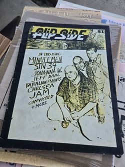 Flipside og punk zine minutemen the jam 82