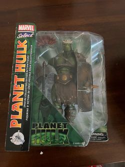 Marvel diamond select planet Hulk Marvel diamond select planet Hulk