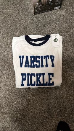 Brand New Wit Tags Varsity Pickle Pickleball Shirt