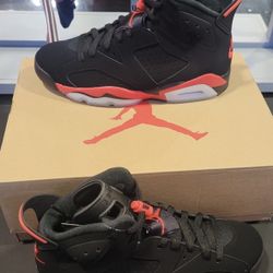 Jordan 6 Infrared Salesman Mens Sizes 8-13