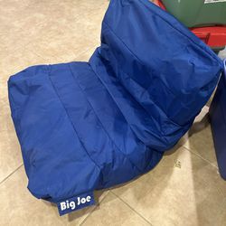 *BEST OFFER* Big Joe Blue Bean Bag Chair
