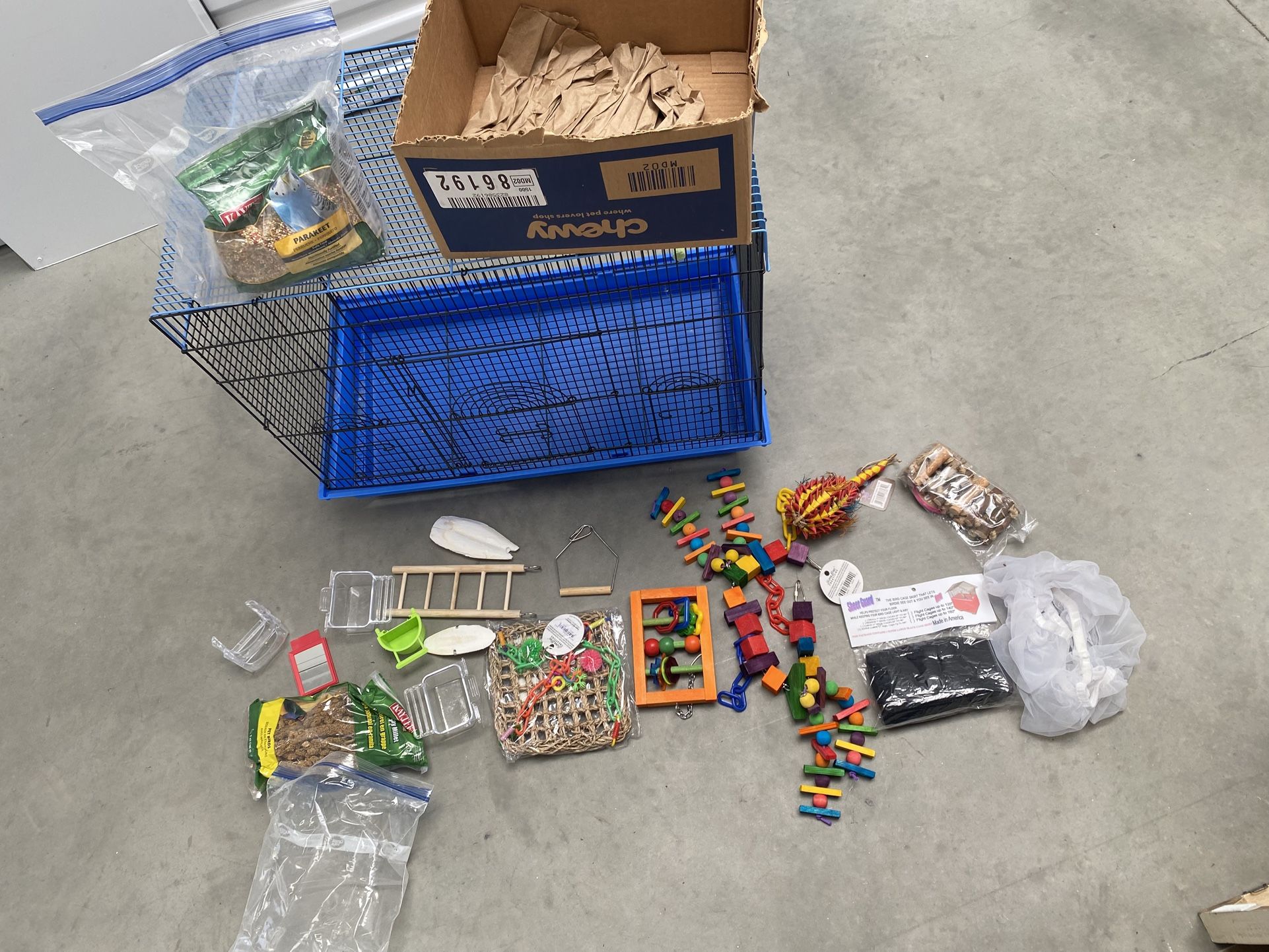 🦜 Bird Flight Cage Kit (26” L x 14” W x 22.5” H)
