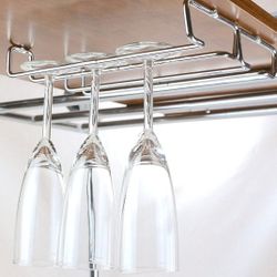 Under Cabinet Wine Rack