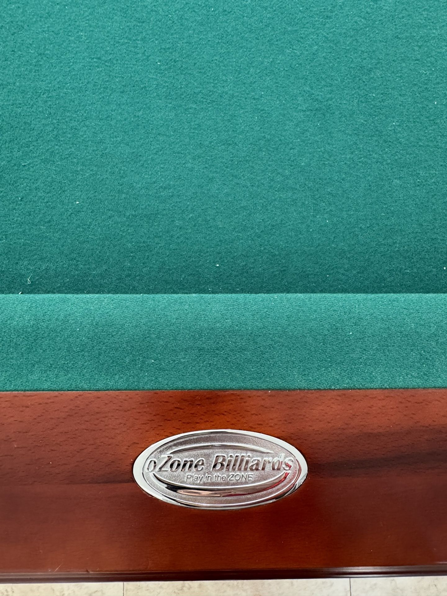 Zone Billards Pool Table 