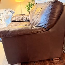 Brown Leather Couches, Bob’s Furniture