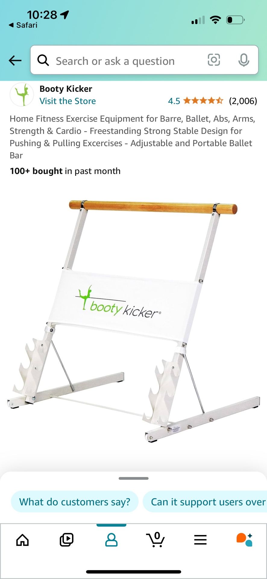 Booty Kicker Booty Barre Booty Kicker Barre