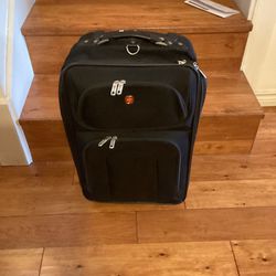 Suitcase  Dimensions are:W-;13.5”—D-7”—H-20.5”