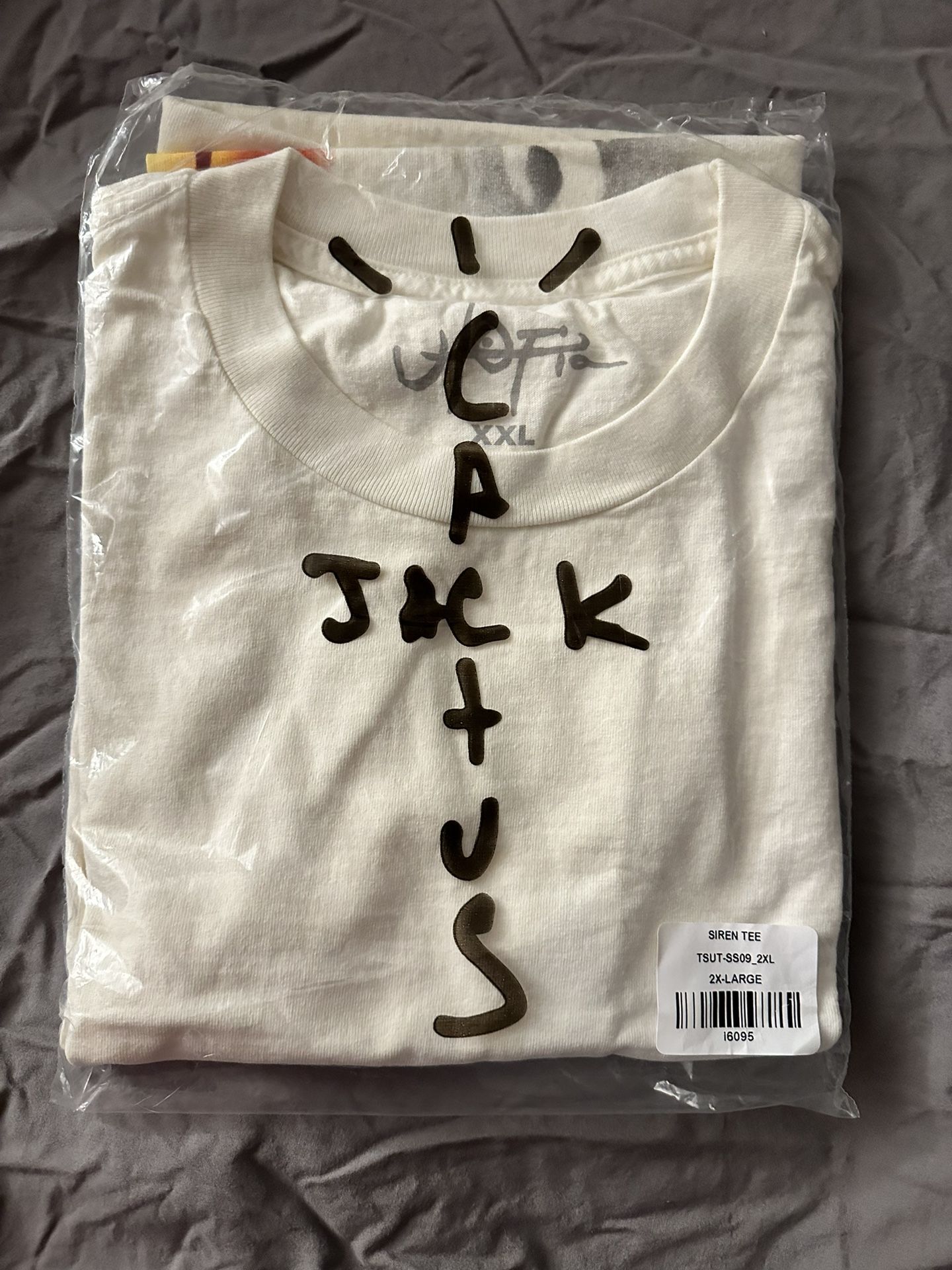 Travis Scott Cactus Jack Utopia Siren Tee T-Shirt XXL for Sale in 