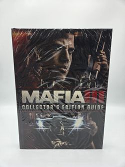 MAFIA III Collector's Edition Official Prima Hardcover Strategy Guide/Book 🎮