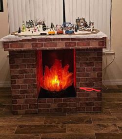 Faux Chimney Decoration