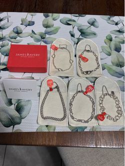 James Avery charm bracelets new